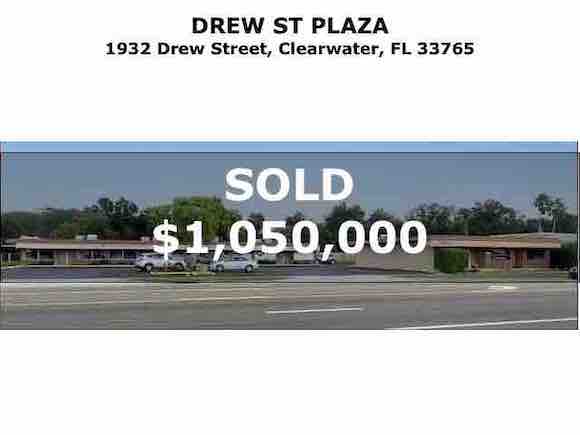 Tampa Commercial Real Estate - SOLD - Drew St Plaza 1932 Drew Street, Clearwater, FL 33765
